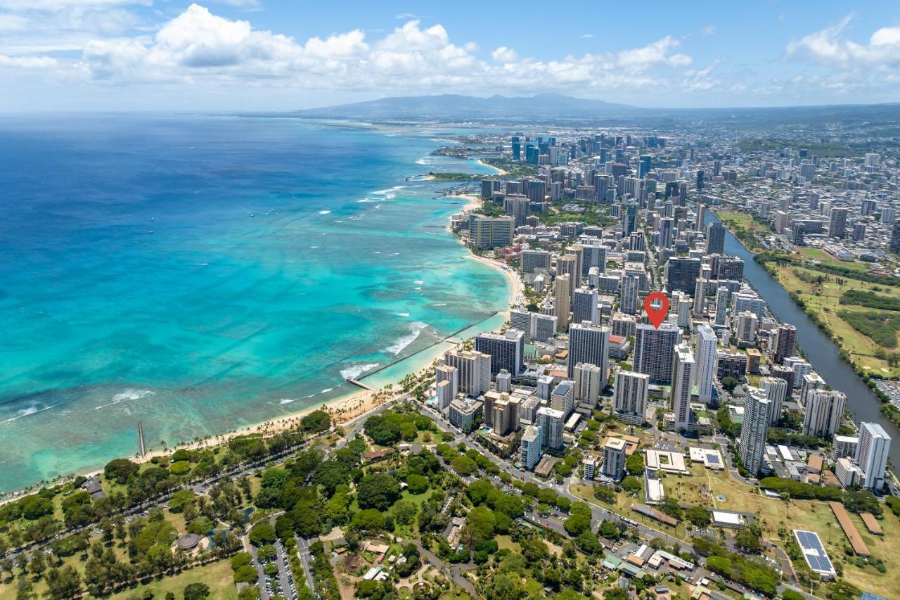 Ferienwohnung Waikiki Banyan W-Ocean Views With Free Parking! Honolulu Exterior foto