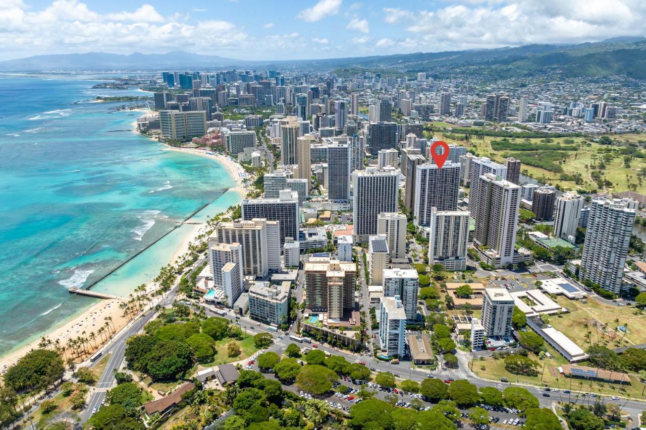 Ferienwohnung Waikiki Banyan W-Ocean Views With Free Parking! Honolulu Exterior foto