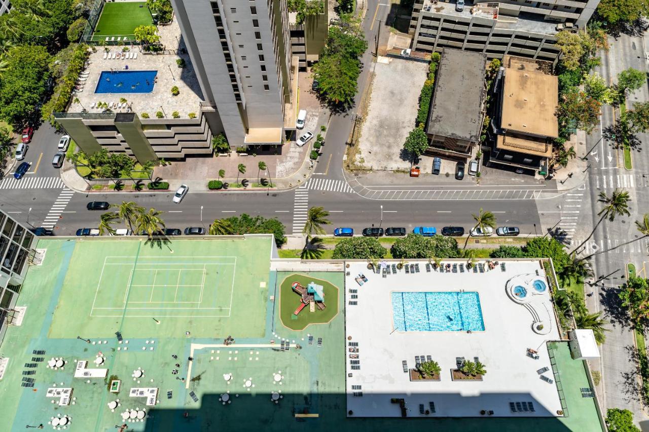 Ferienwohnung Waikiki Banyan W-Ocean Views With Free Parking! Honolulu Exterior foto
